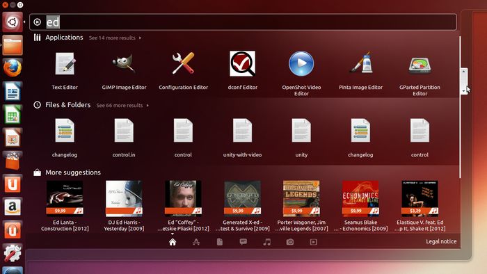 unity dash ubuntu 13.04