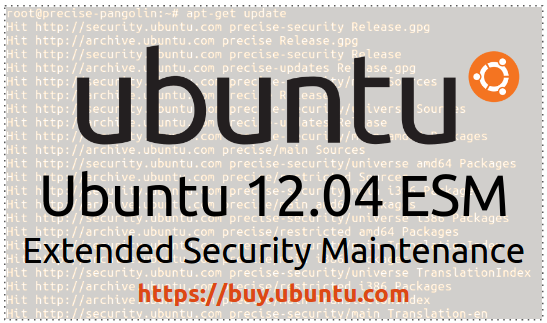 Ubuntu 12.04 Extended Security Maintenance