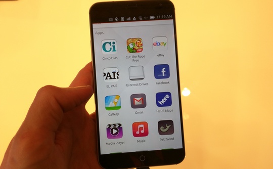 Ubuntu Phone на Meizu MX4