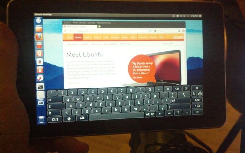 Ubuntu Nexus 7