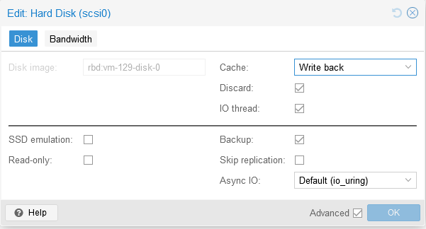 discard Proxmox VE